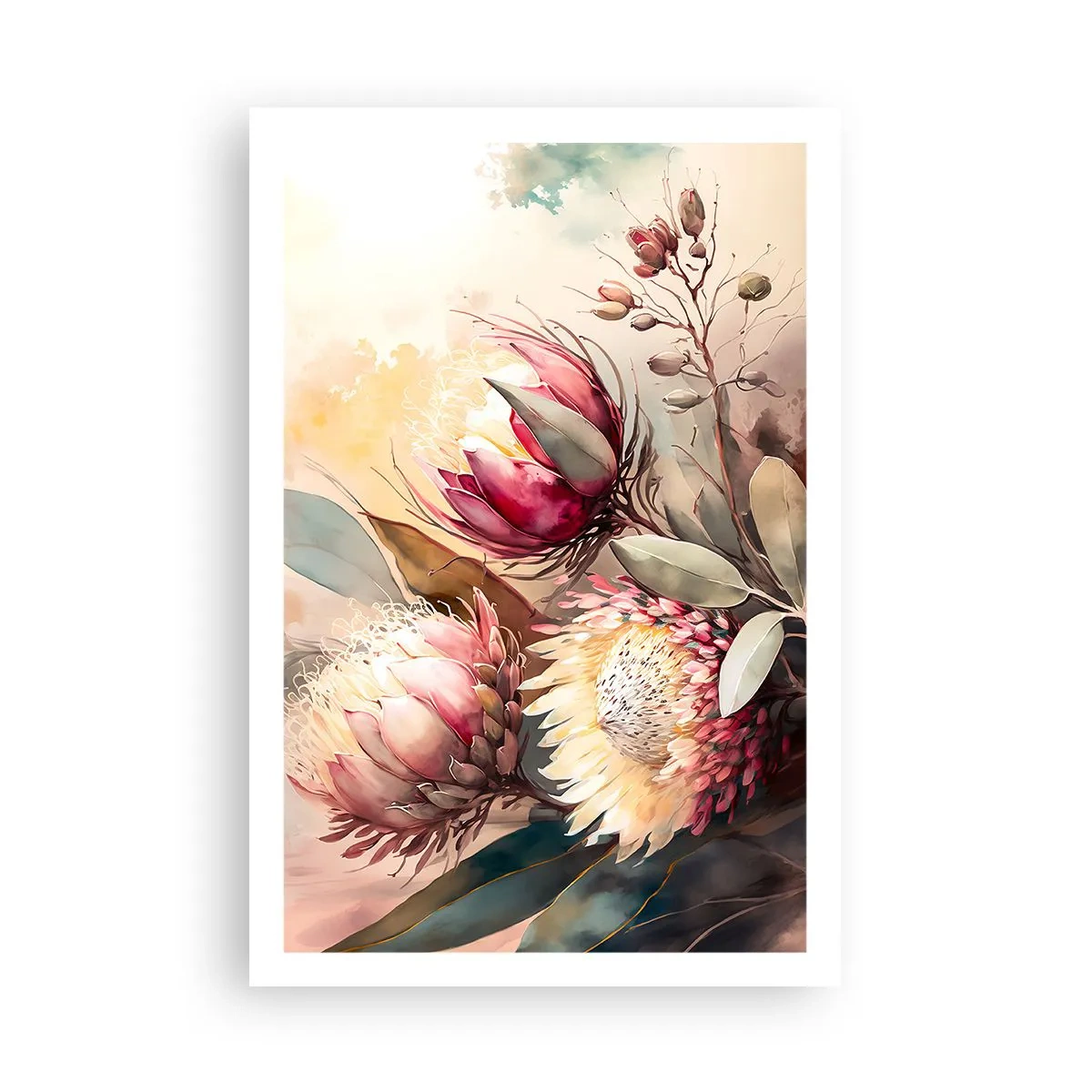 Poszter - Profilból és en face - 61x91 cm