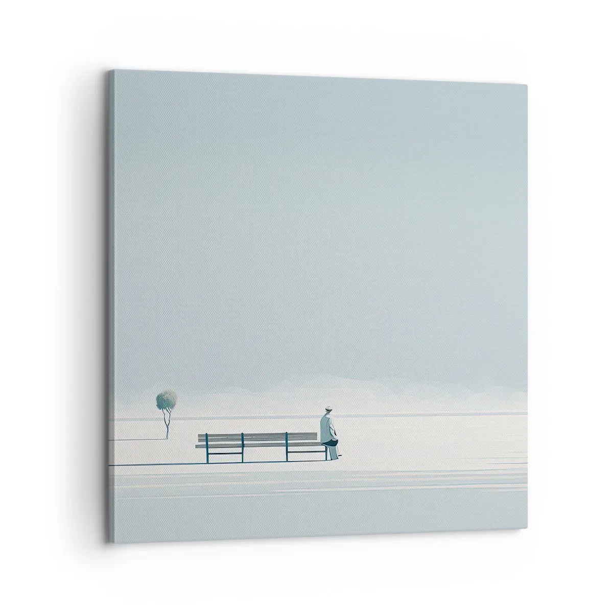 Vászonkép - Igen, én várok. - 60x60 cm