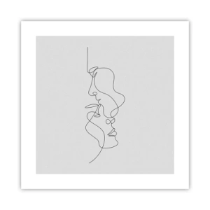 Poszter - Gyászos sóvárgás - 40x40 cm