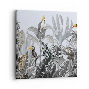 Vászonkép - Afrikai mese - 40x40 cm