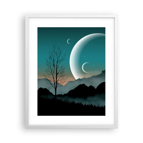 Poszter fekete keretben - Csillagos éj karneválja - 40x50 cm