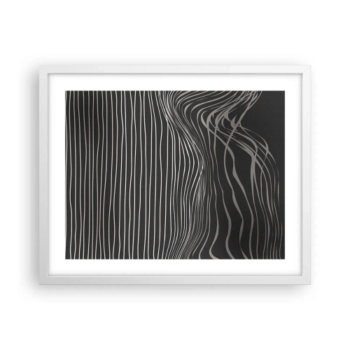 Poszter fekete keretben - Ritmus és akcentus - 50x40 cm
