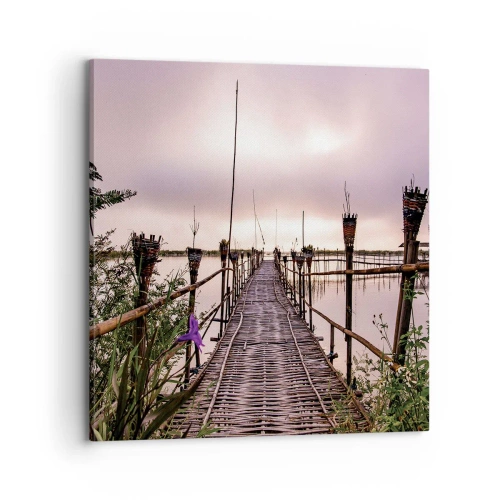 Vászonkép - Nyugalom és csend Ázsiában - 70x70 cm