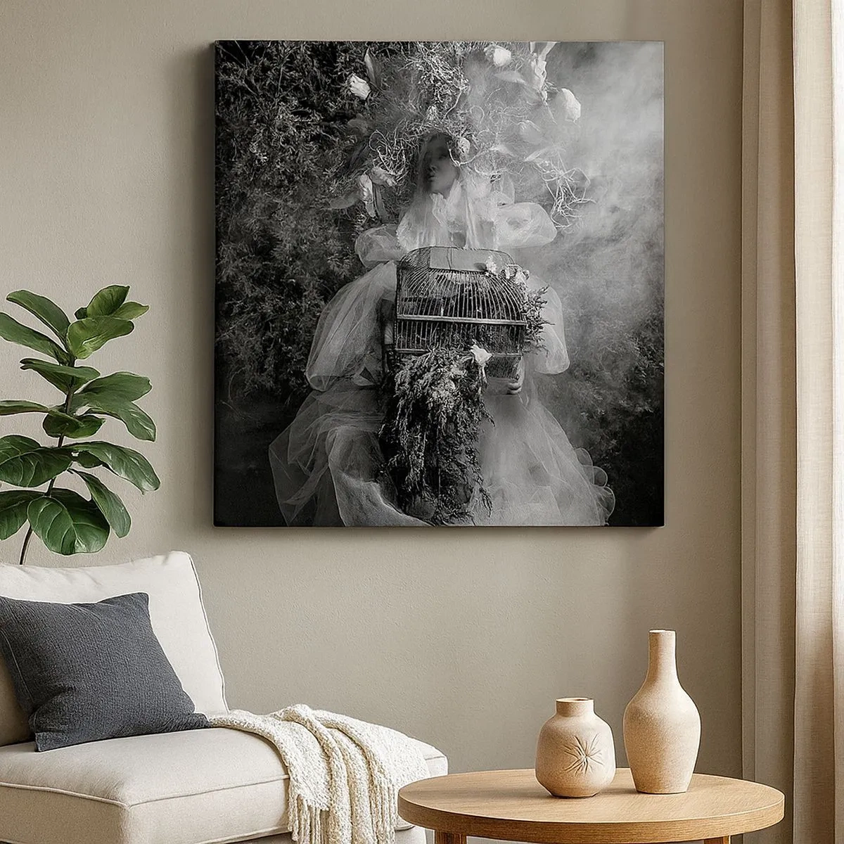 Vászonkép - Maga az Anya – Természet - 30x30 cm