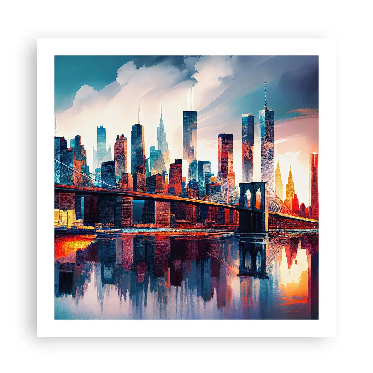 Poszter - Fenomenális New York - 60x60 cm