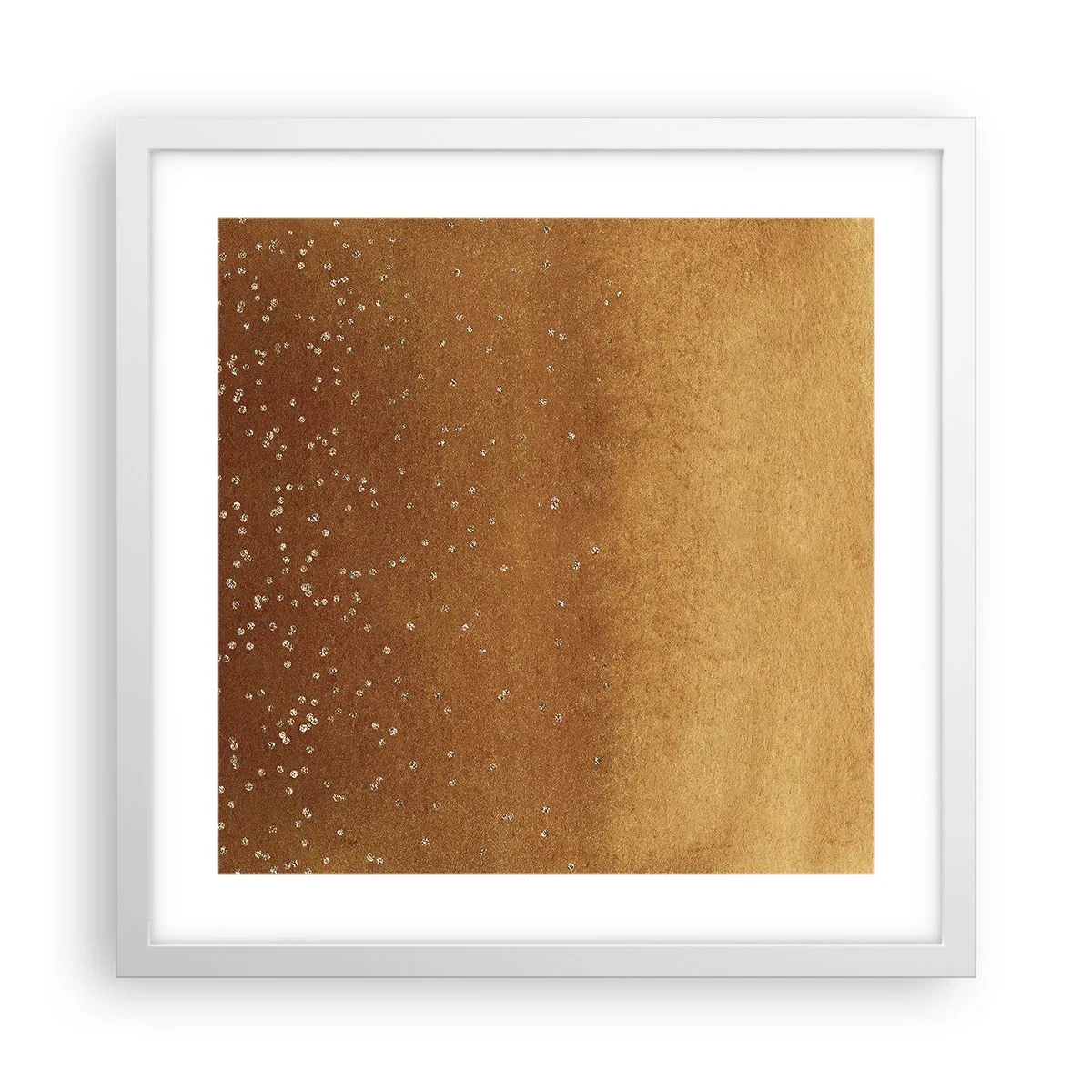 Poszter fekete keretben - A fény születése - 40x40 cm