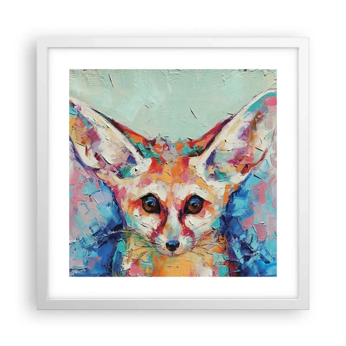 Poszter fekete keretben - Készen álltok rám? - 40x40 cm