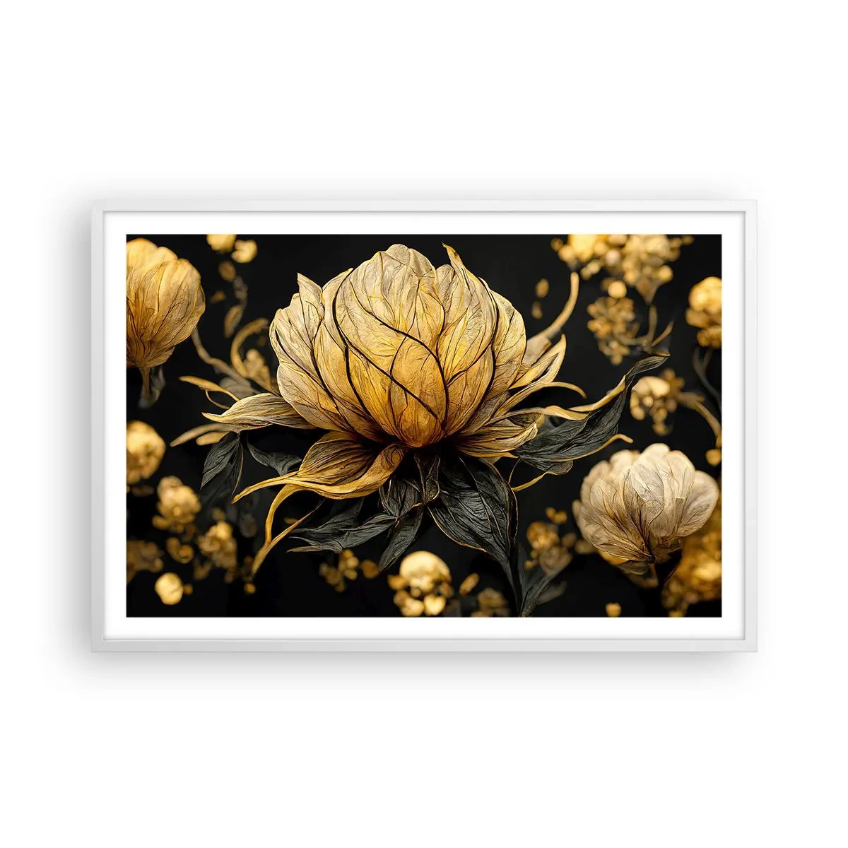 Poszter fekete keretben - Finom törékenység - 91x61 cm