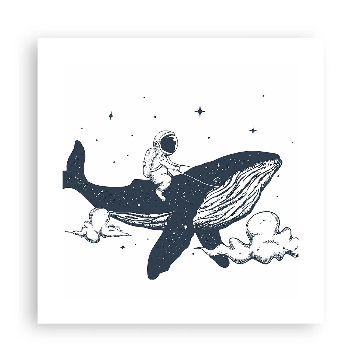 Poszter - Egy kozmikus kaland - 40x40 cm