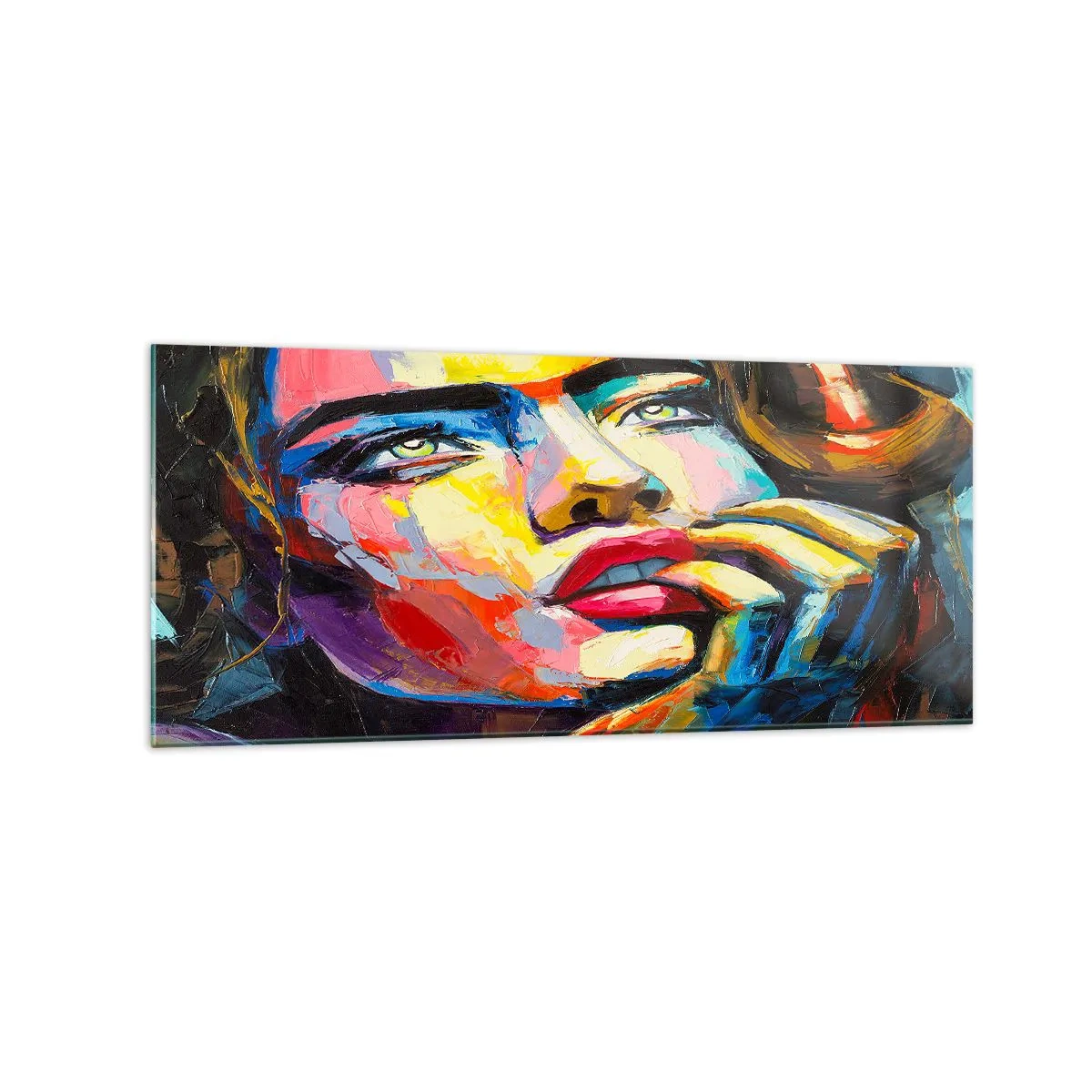 Üveg kép - Az álmok úgy repülnek az égen, mint a madarak - 120x50 cm