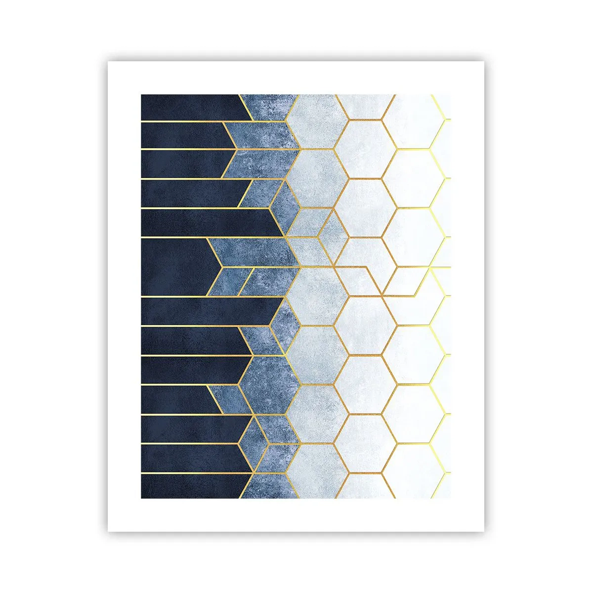 Poszter - Kompozíció szinkópa ritmusban - 40x50 cm