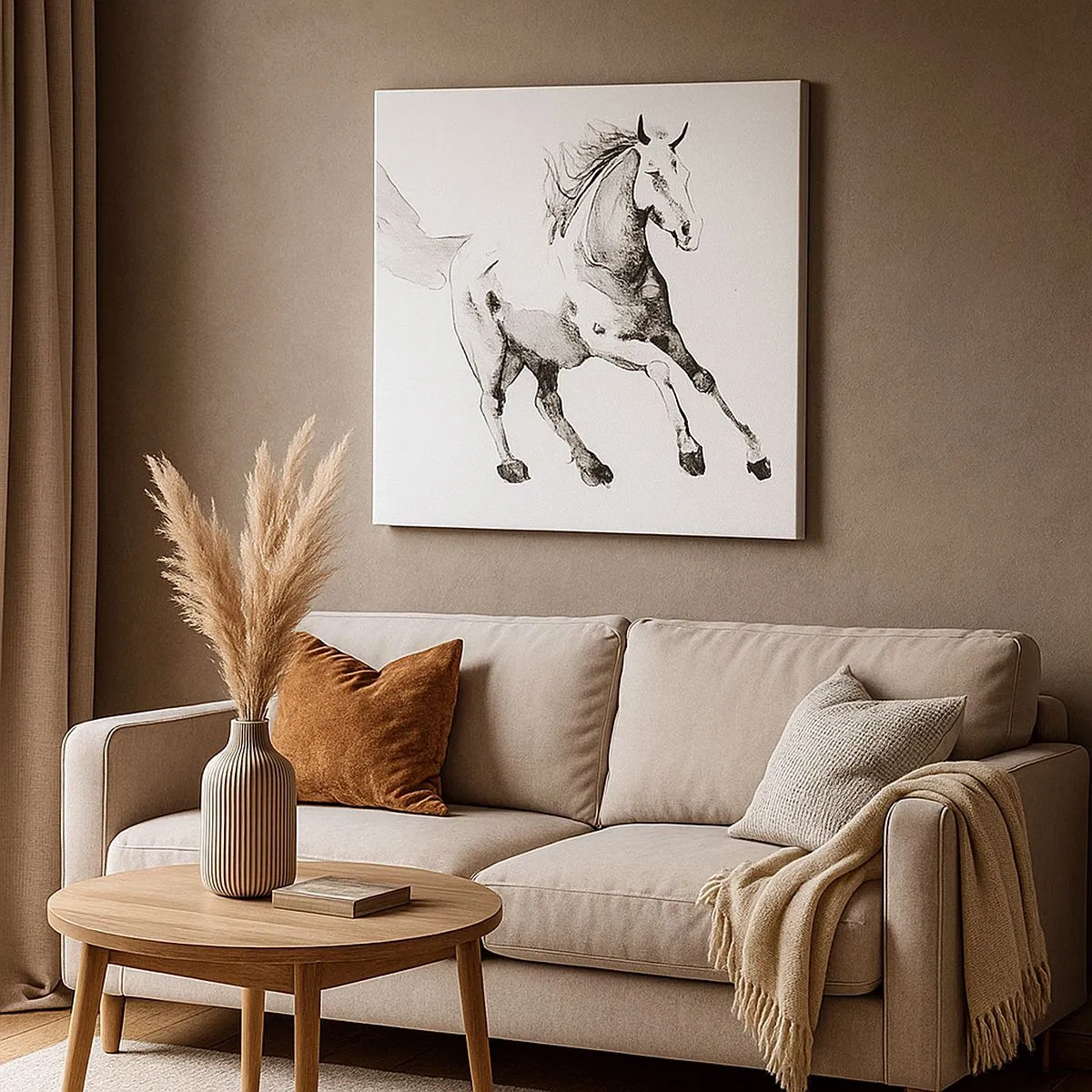 Vászonkép - Megszelídíthetetlen lélek - 30x30 cm