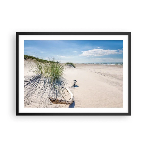Poszter fehér keretben - A leggyönyörűbb? A Balti - 70x50 cm