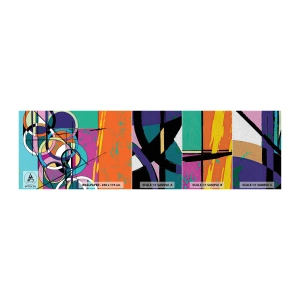Fotótapéta Minta Premium Sand - Kerékről kerékre - Absztrakció, Darab, Grafika - 100x30 cm