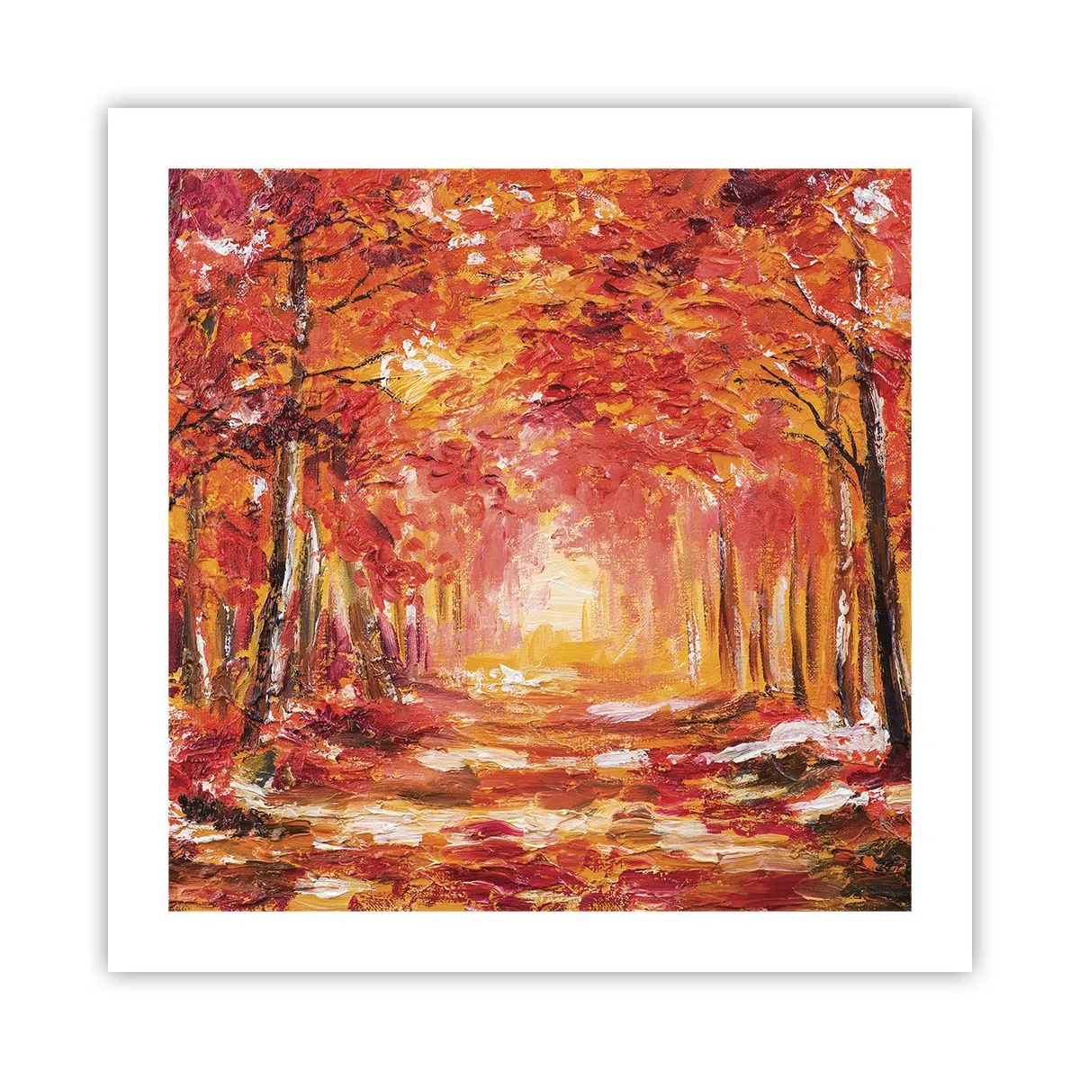 Poszter - Rézerdő - 50x50 cm