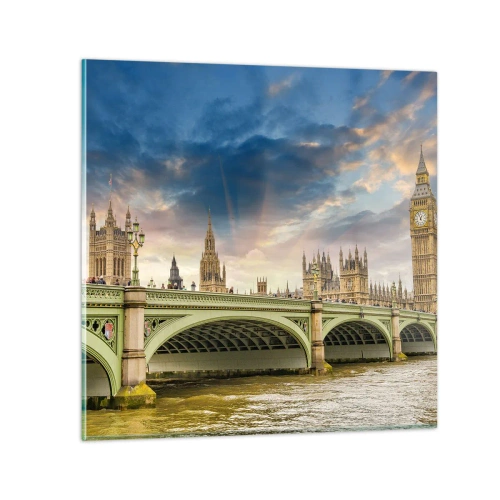 Üveg kép - Az idő megállt a Birodalomban - 70x70 cm