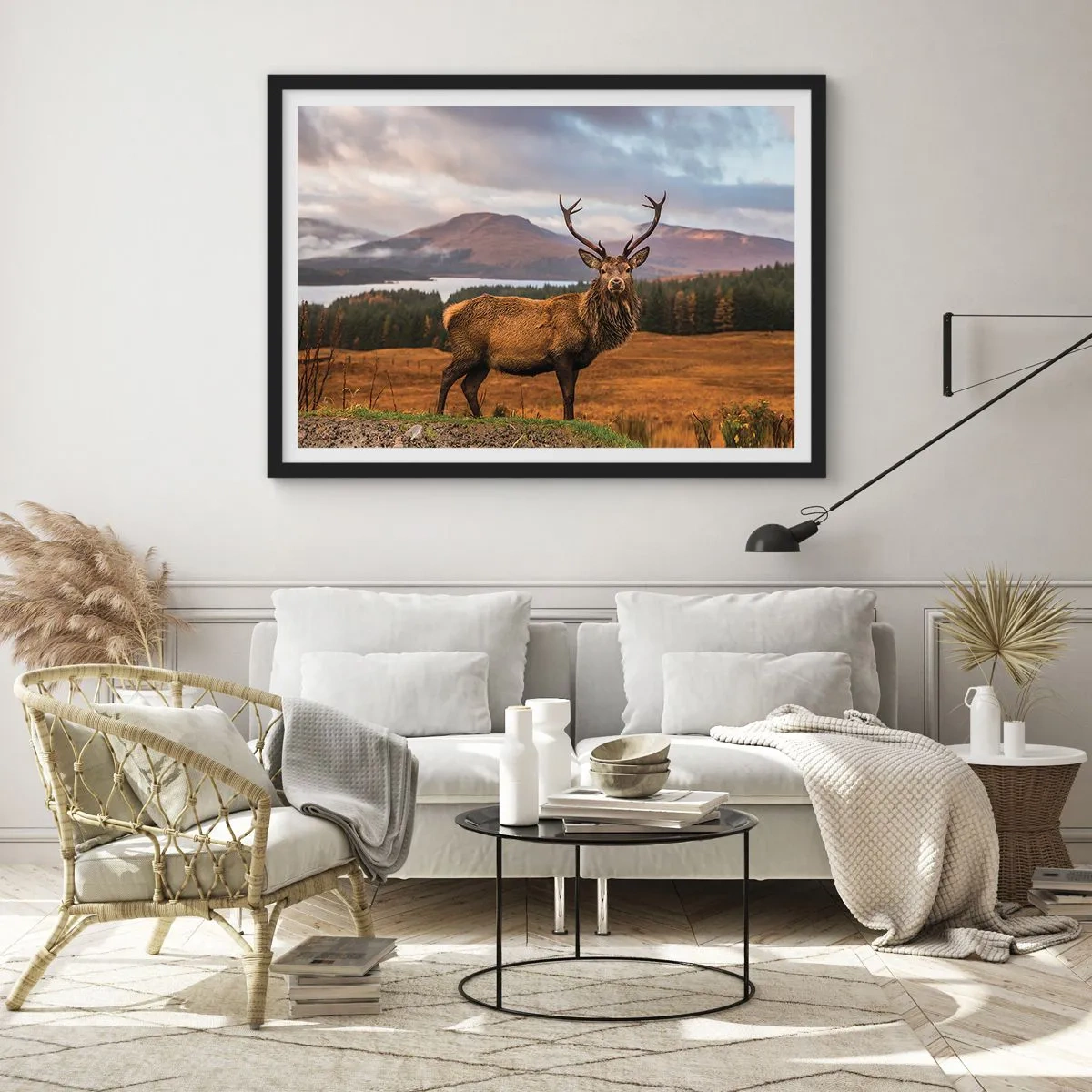 Poszter fehér keretben - A természet fensége - 70x50 cm