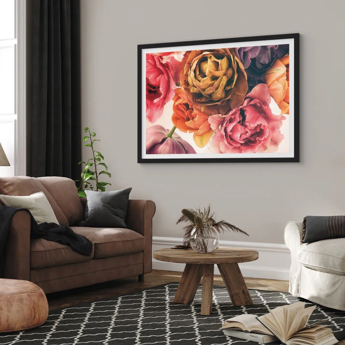 Poszter fehér keretben - Az élet ünnepe - 100x70 cm