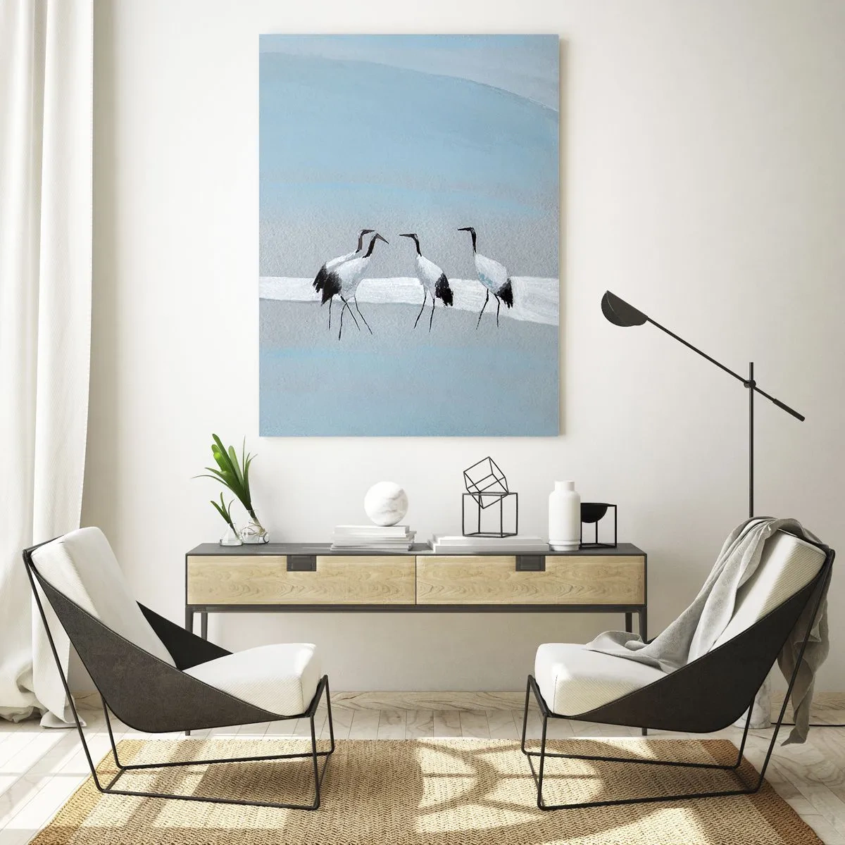 Üveg kép - Egy forró nap után - 50x70 cm