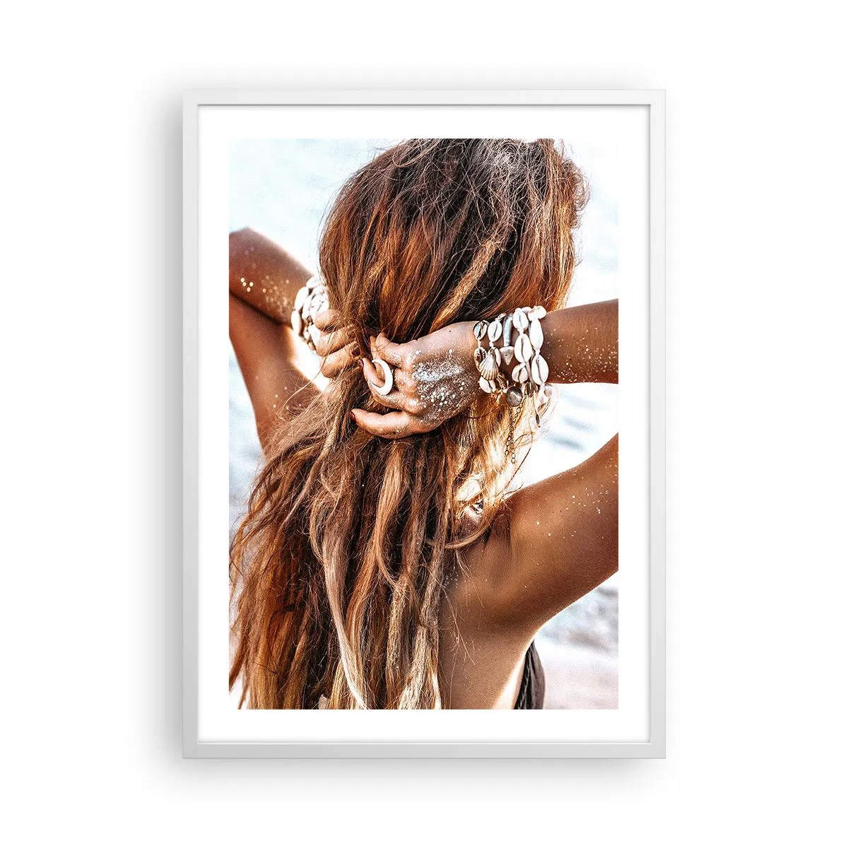 Poszter fekete keretben - A víz és a nap testvére - 50x70 cm