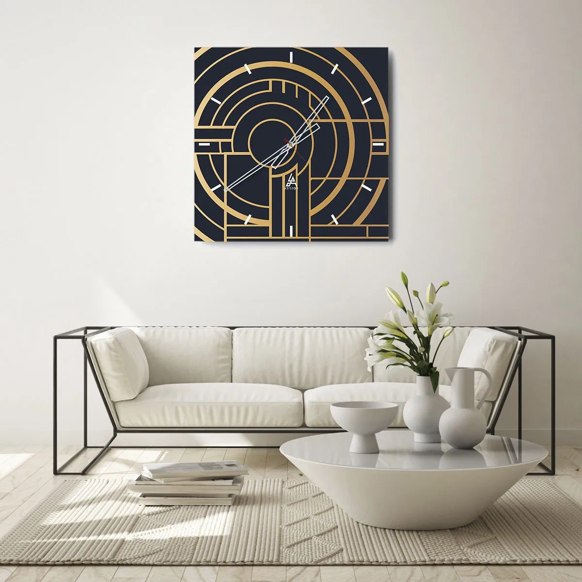 Falióra, Óra - A dolgok fordulatai - 40x40 cm