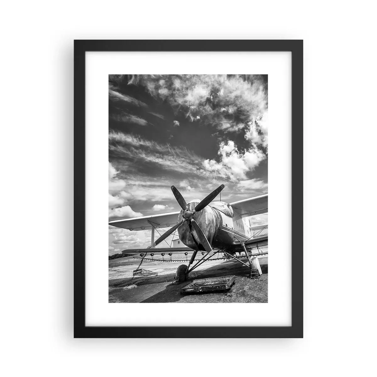 Poszter fehér keretben - Alig várom! - 30x40 cm