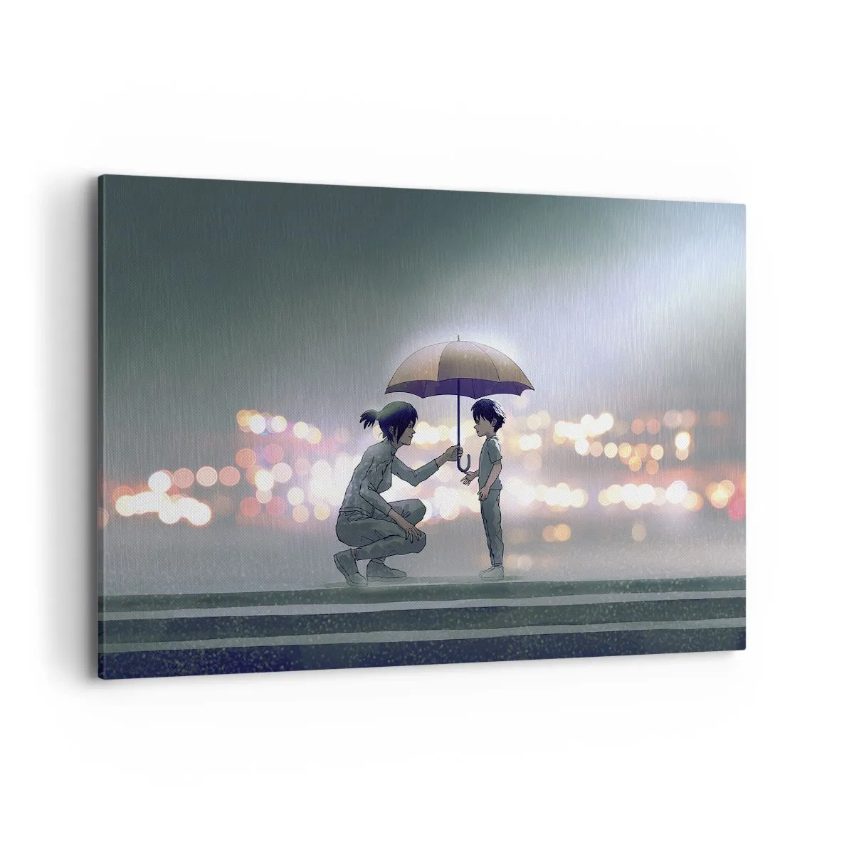 Vászonkép - És most minden rendben - 120x80 cm