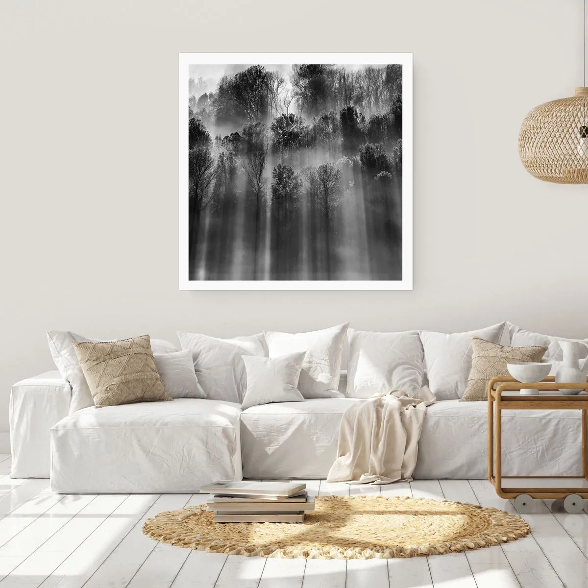 Poszter - Fénypatakokban - 50x50 cm