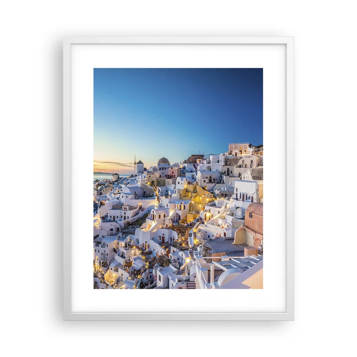 Poszter fekete keretben - A görögség lényege - 40x50 cm