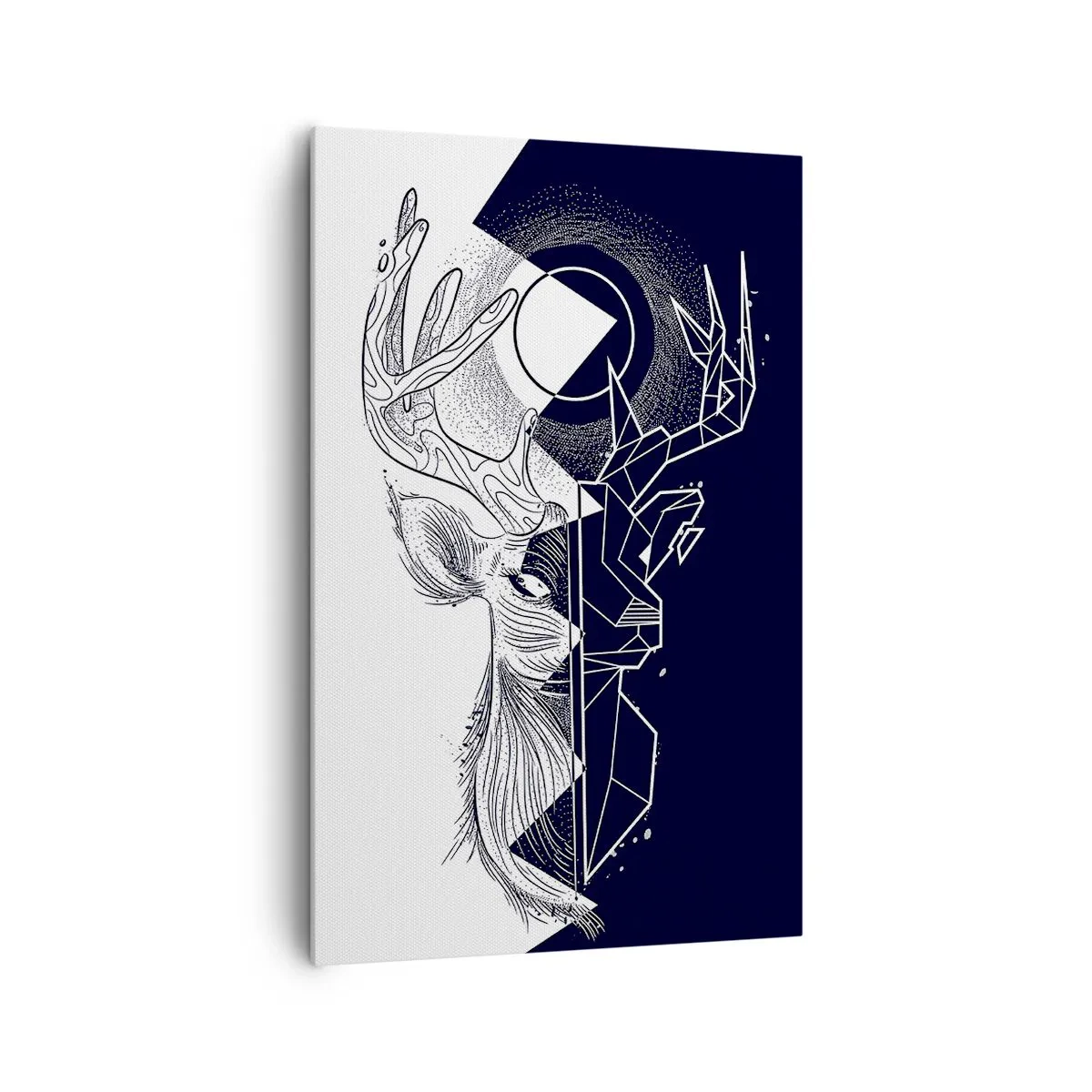 Vászonkép - Az ellentétek harca és egysége - 80x120 cm