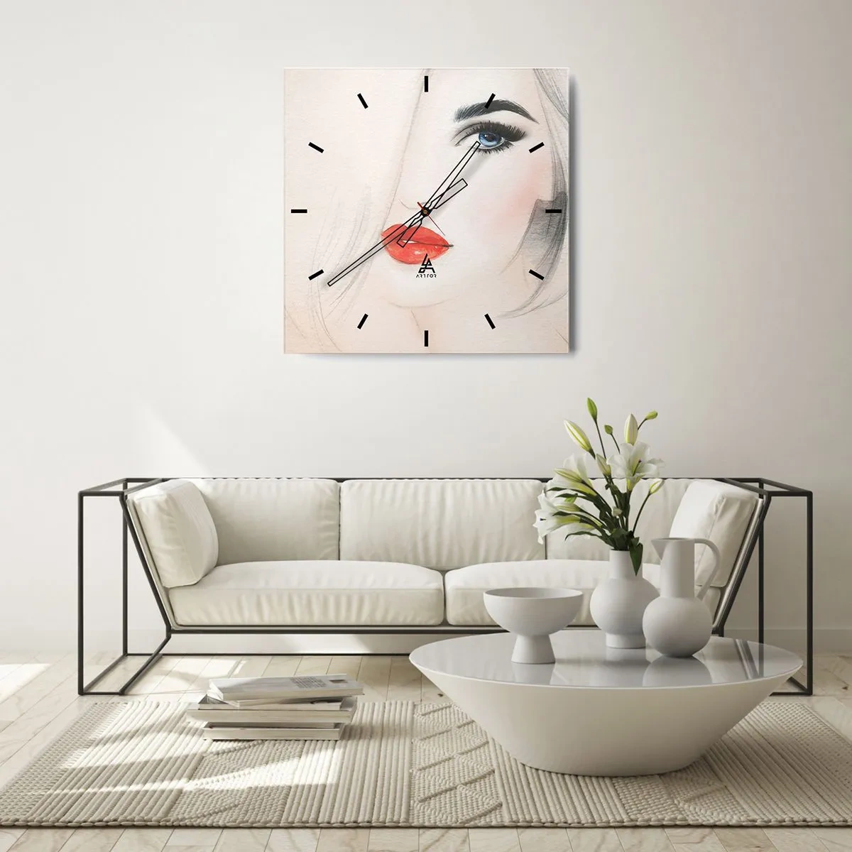 Falióra, Óra - Hipnotizál és kábít - 30x30 cm