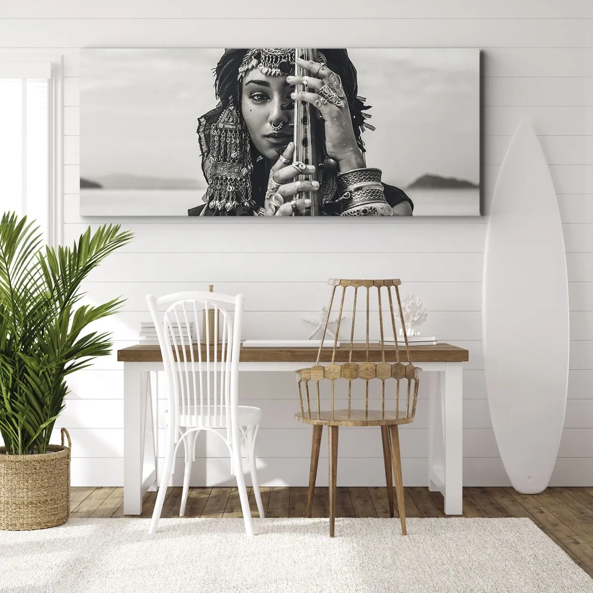 Vászonkép - Csak a keleti zene - 160x50 cm