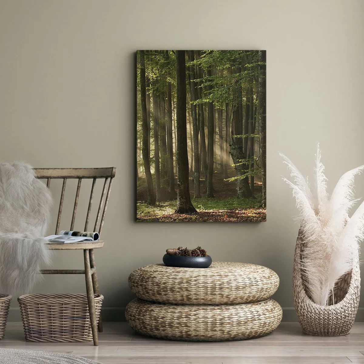 Vászonkép - Ragyogó tavaszi reggelen - 50x70 cm