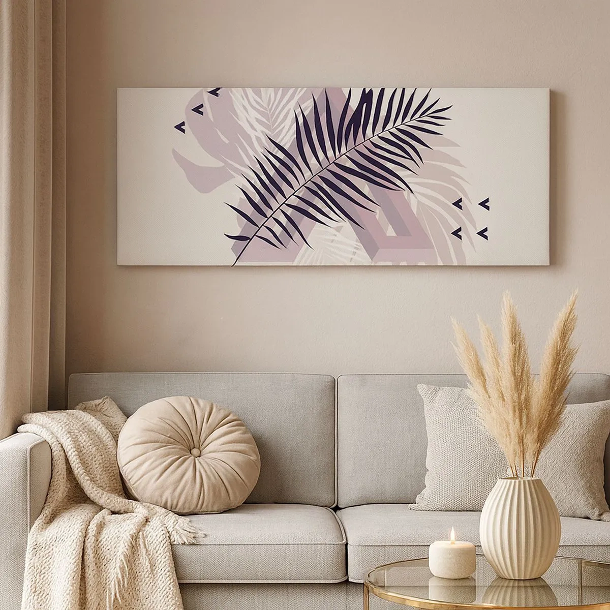 Vászonkép - Az árnyék árnyéka - 100x40 cm