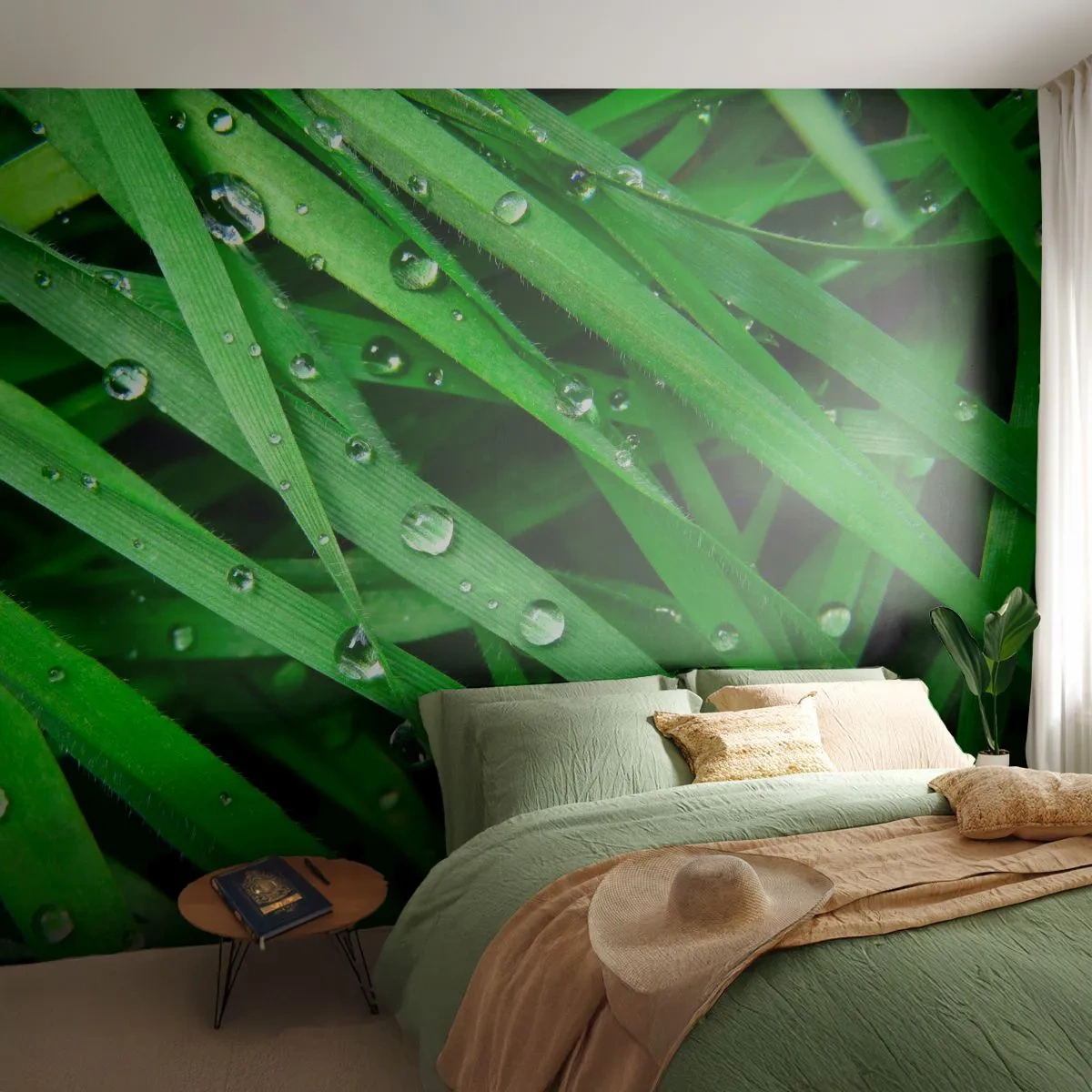 Fotótapéta Premium Canvas - Játssz zöldet - Természet, Zöld fű, Kert - 250x175 cm