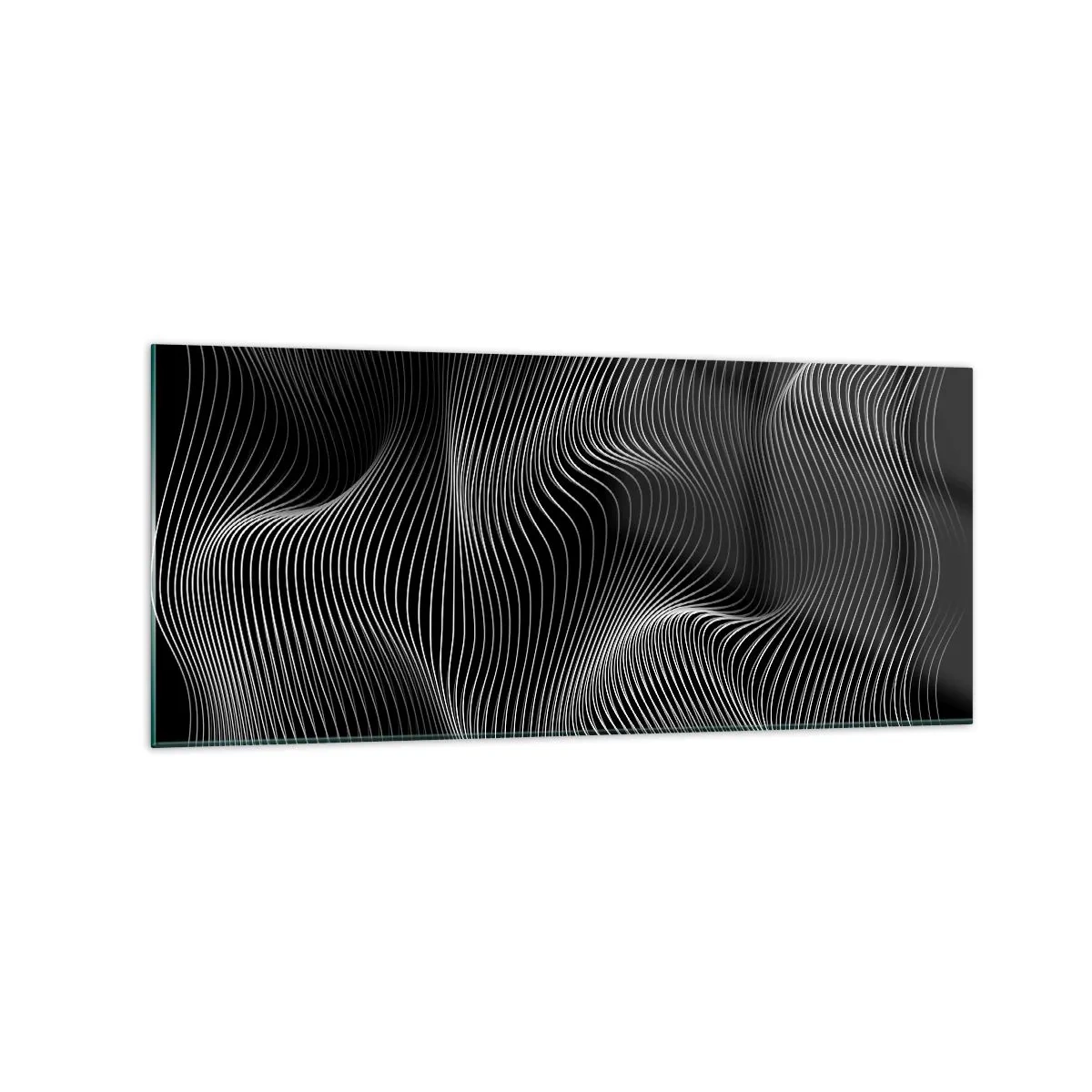 Üveg kép - A fény tánca a térben - 120x50 cm