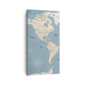 Vászonkép - Egy világ karnyújtásnyira - 55x100 cm