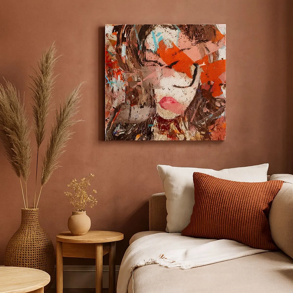 Vászonkép - Senki sem tudja, hogy milyen vagy valójában - 30x30 cm