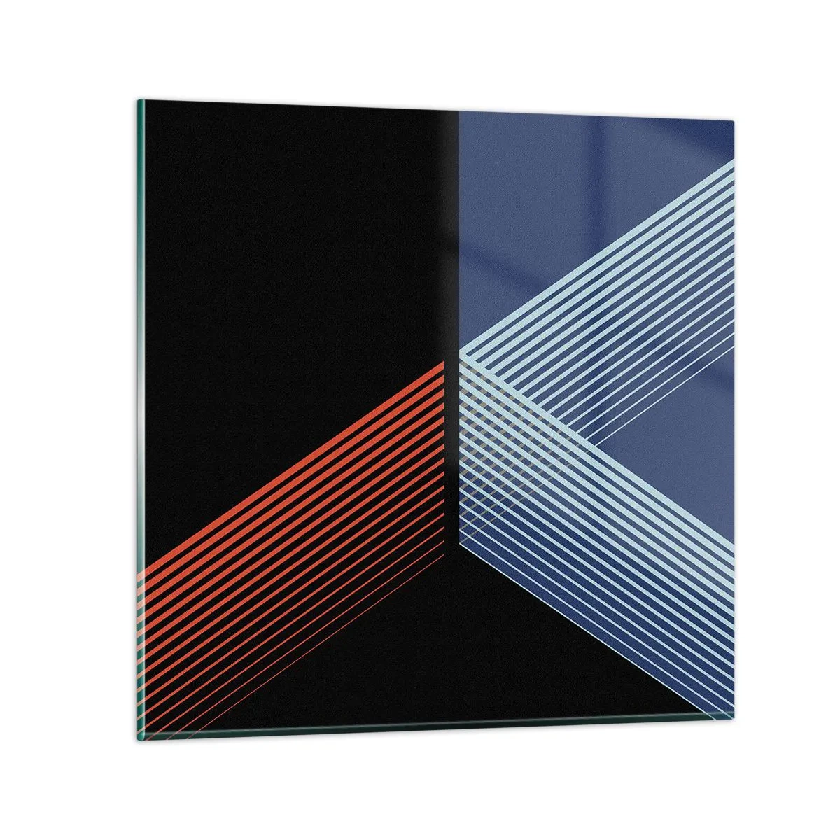 Üveg kép - Egyszerű történet - 60x60 cm