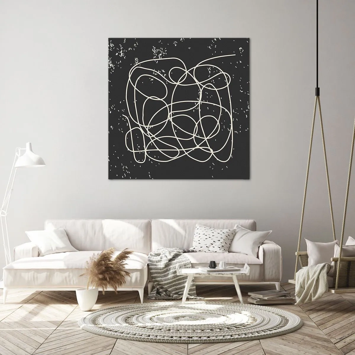 Vászonkép - Gondolatok elkalandozása - 70x70 cm