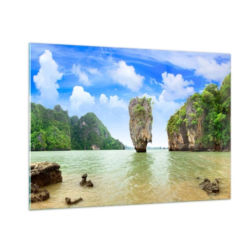 Üveg kép - A természet sziklás csodái - 100x70 cm