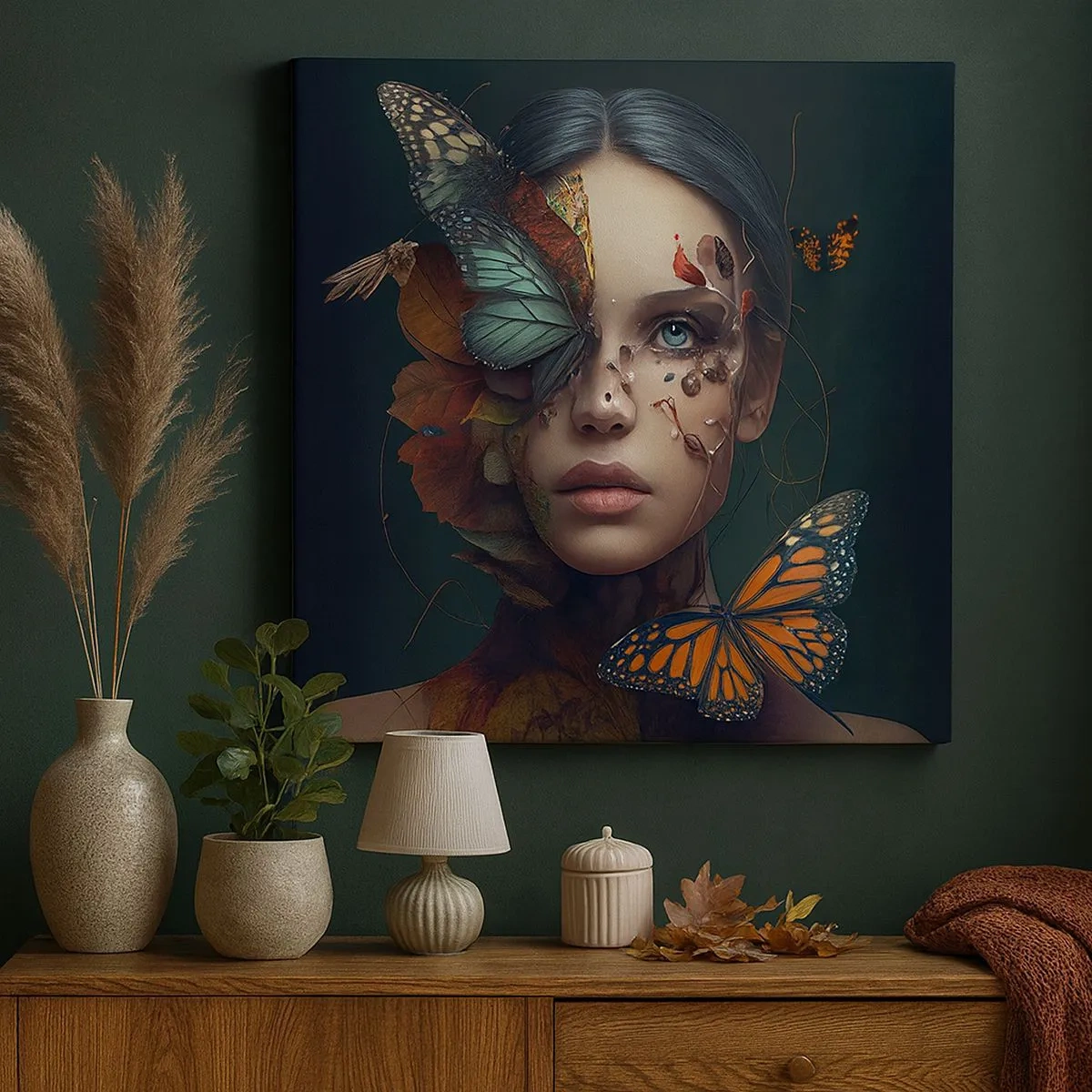 Vászonkép - Egy csodálatos metamorfózis - 30x30 cm