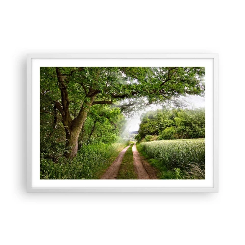 Poszter fekete keretben - Et in Arcadia ego - 70x50 cm