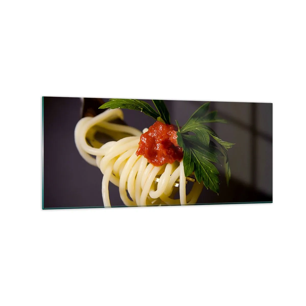 Üveg kép - Ízletes falat - 120x50 cm