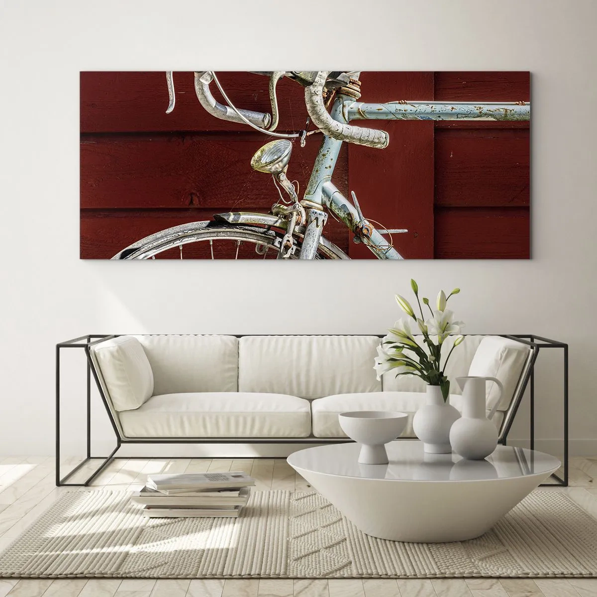 Üveg kép - Győzelemre teremtve - 100x40 cm