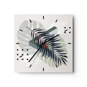 Falióra, Óra - Természet és geometria – két rend? - 30x30 cm