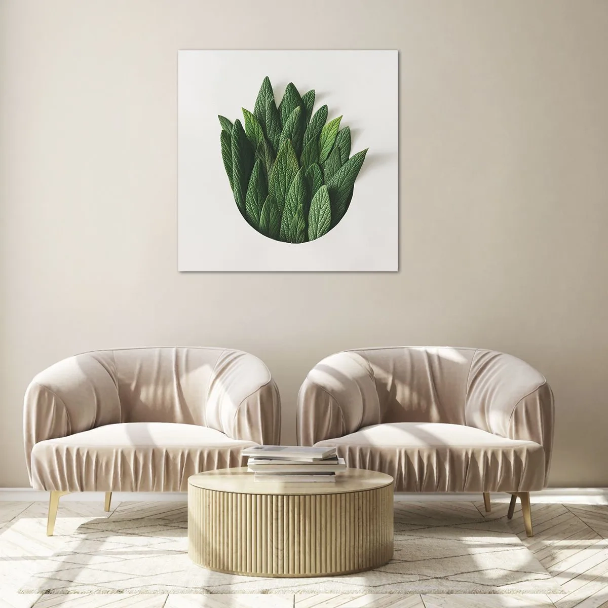 Üveg kép - Féktelen kíváncsiság - 40x40 cm