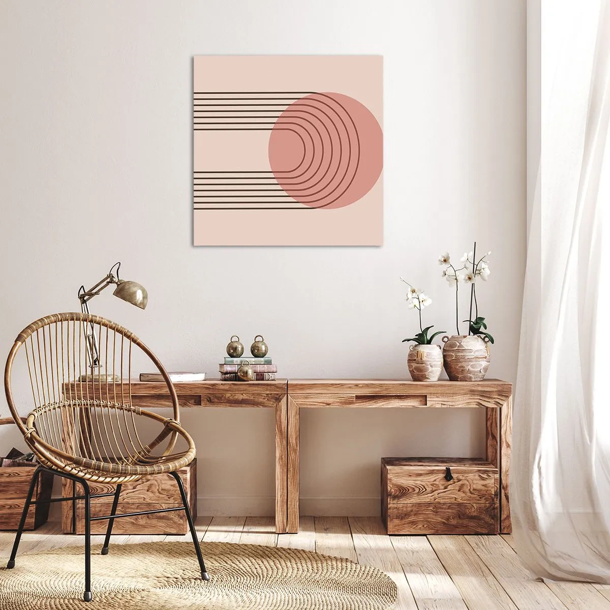 Vászonkép - Ellenállhatatlan vonzalom - 60x60 cm