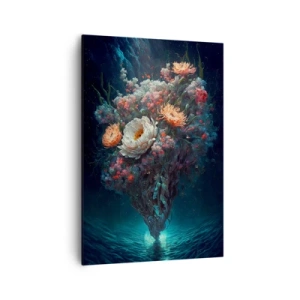 Vászonkép - Furcsa kert - 70x100 cm