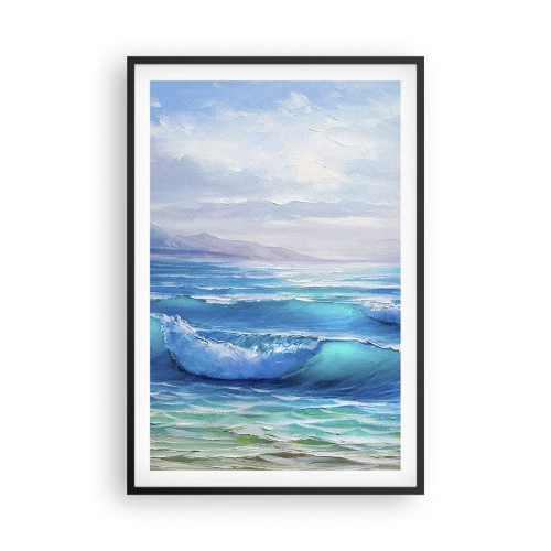 Poszter fehér keretben - Megkönnyebbülést hoz - 61x91 cm